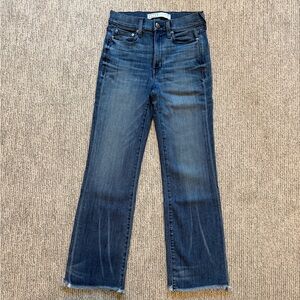 AYR The Bomb Pop Frayed Hem Jeans size 25